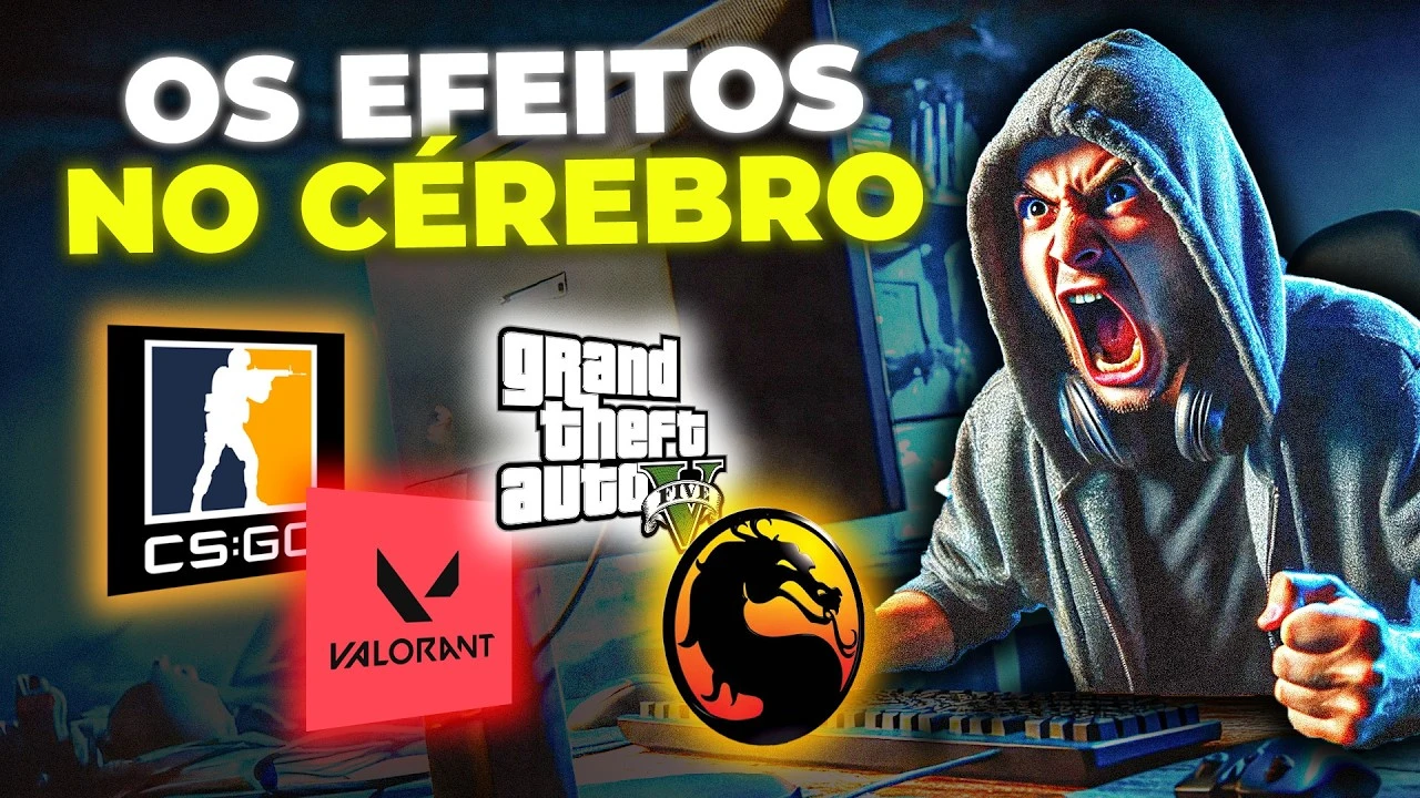 Os efeitos de jogos violentos no cérebro